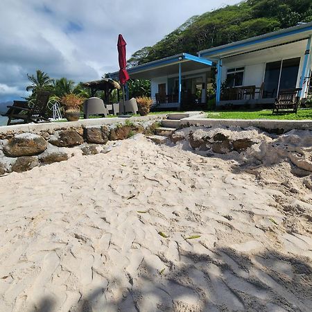 Duplex En Bord De Mer Fare Tahitea Pension Taputapuapea Экстерьер фото