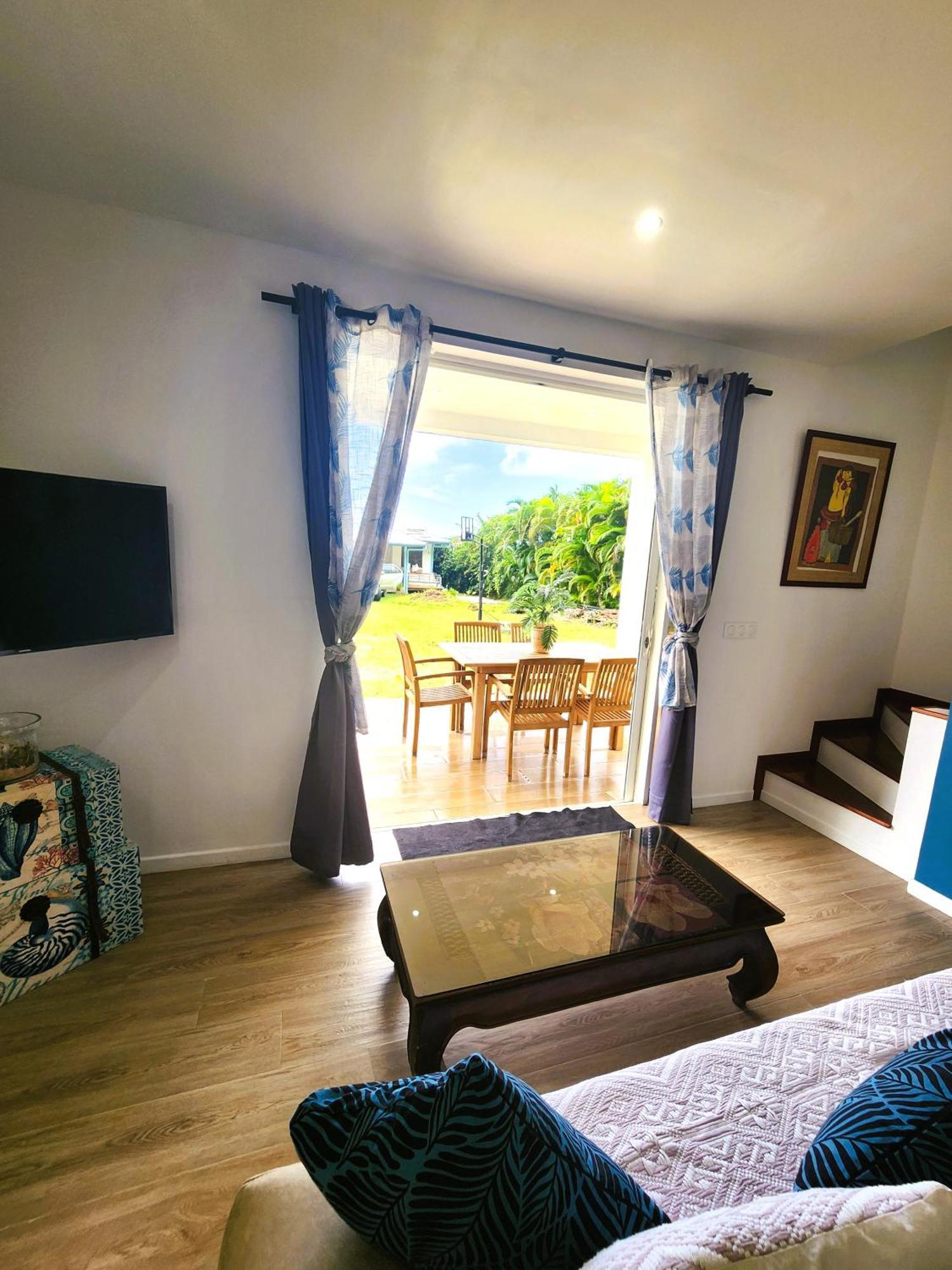 Duplex En Bord De Mer Fare Tahitea Pension Taputapuapea Экстерьер фото